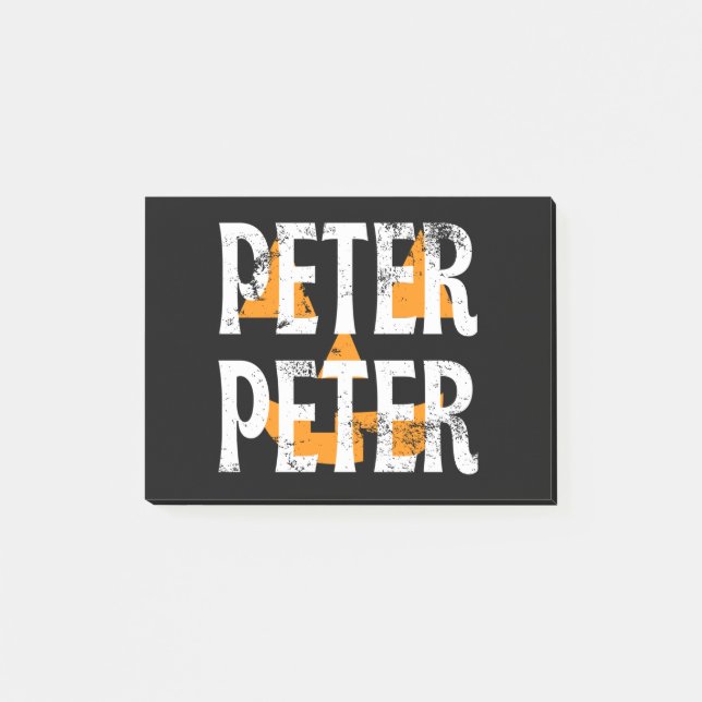 Post-it® Peter Peter Saison Automne Citrouille (Devant)