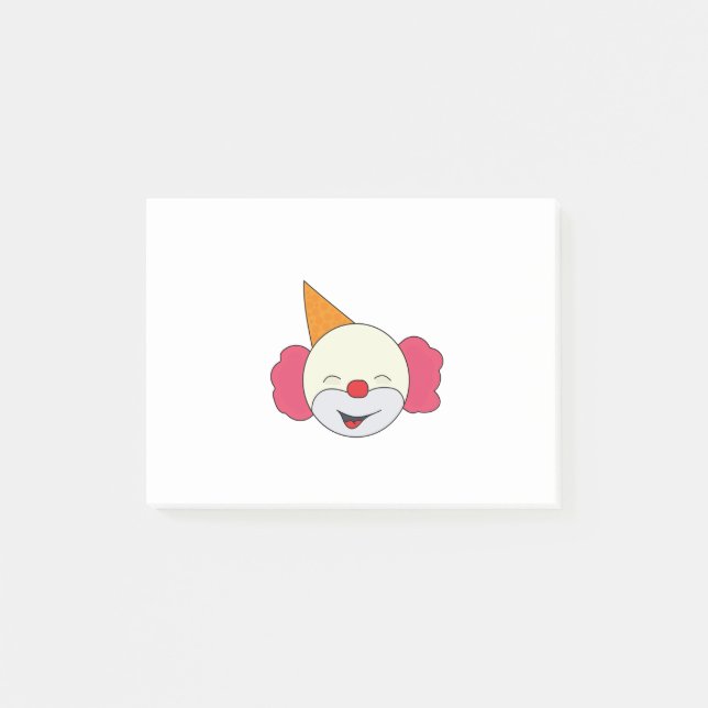 Post-it® Petit Clown Sourire (Devant)