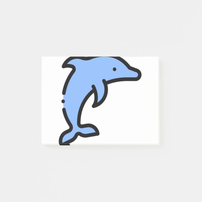 Post-it® Petit dauphin (Devant)