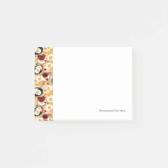 Post-it® Petit déjeuner Motif 3 (Devant)