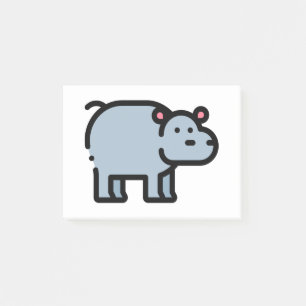 Post-it® Petit Hippopotame