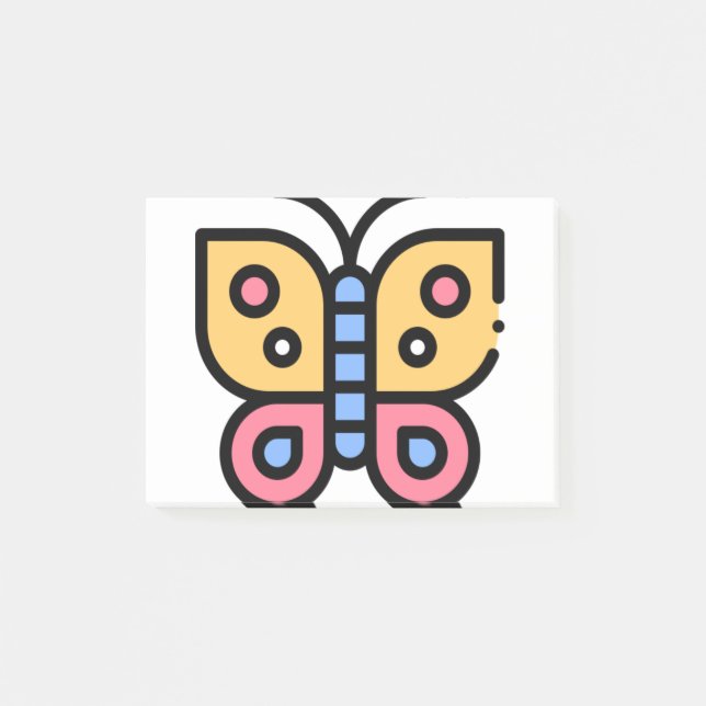 Post-it® Petit Papillon (Devant)