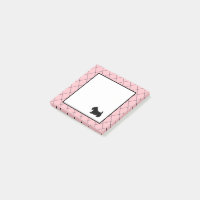 Petit Pink Scottish Terrier Post Il Notes