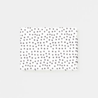 Post-it® Petite conception mignonne d'empreinte de patte