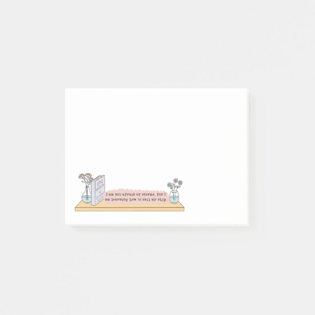 Post-it® Petites femmes citées Post-it Notes (Devant)