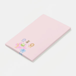 Post-it® Petits Animaux Charme Rose au Cul