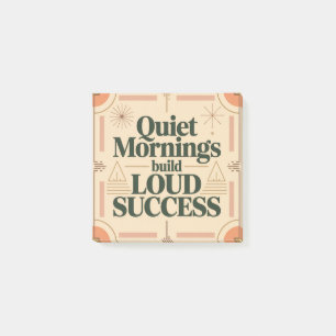 Post-it® Petits Matins Calmes Construisent un Grand Succès
