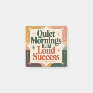 Post-it® Petits Matins Calmes Construisent un Grand Succès