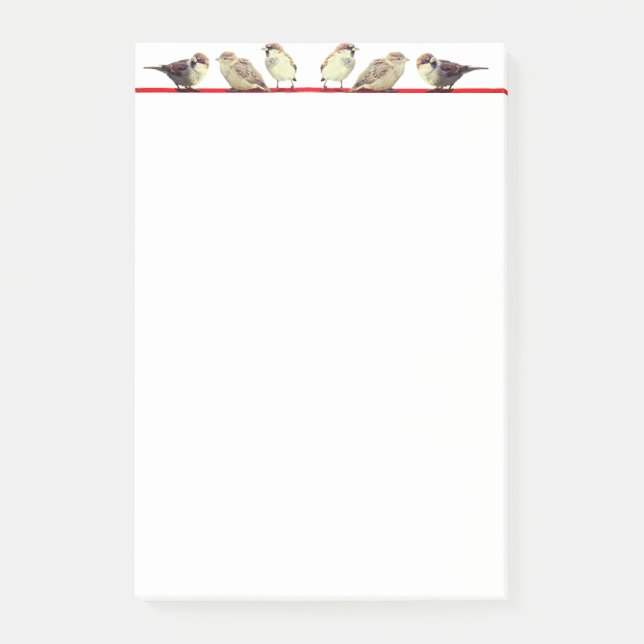 Post-it® Petits oiseaux mignons (Devant)
