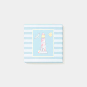 Post-it® Phare d'aquarelle rouge