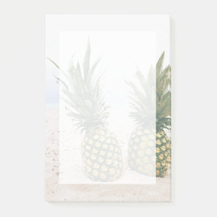 Post-it® Photo de 2 ananas sur une plage
