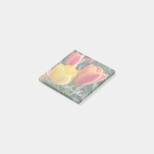 Post-it® Photo de fleurs aux couleurs adoucies