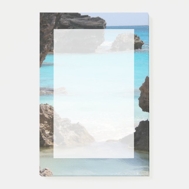 Post-it® Photo de Tropical Island Coast & Sea (Devant)