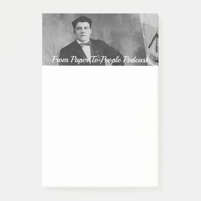 Post-it® Photo d'un ancêtre FPPP Post-Son (Devant)