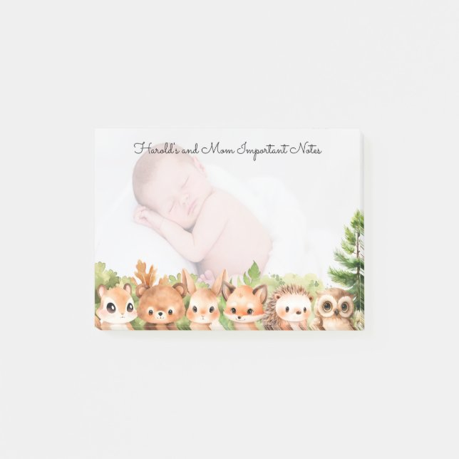 Post-it® Photo personnalisée moderne (Devant)