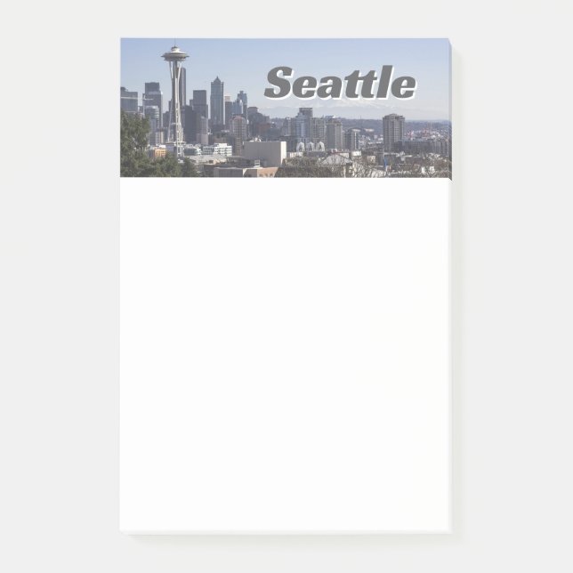 Post-it® Photo Seattle Washington Skyline (Devant)