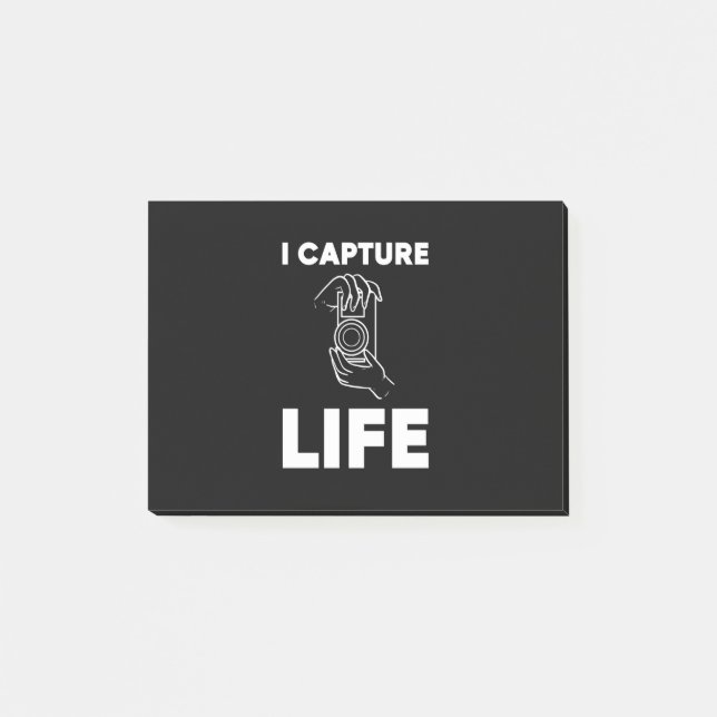 Post-it® Photographe Capturer la vie (Devant)