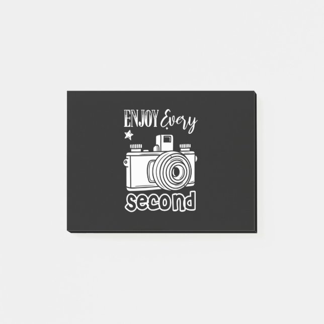 Post-it® Photographe Profite Chaque Seconde (Devant)