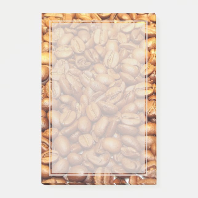 Post-it® Photographie des fèves de café (Devant)