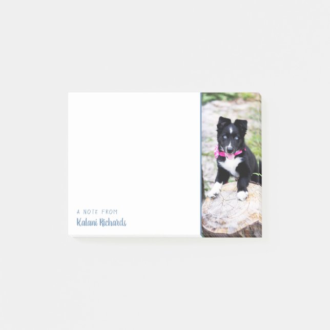 Post-it® Photos latérales Notes postales personnalisées (Devant)