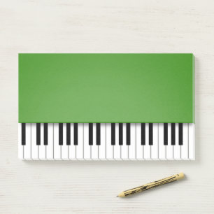 Post-it® Piano Keyboard Fun Green Music
