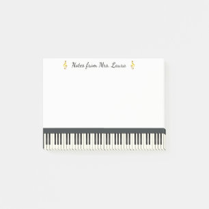 Post-it® Piano Keyboard instrument de musique Gold pour pia