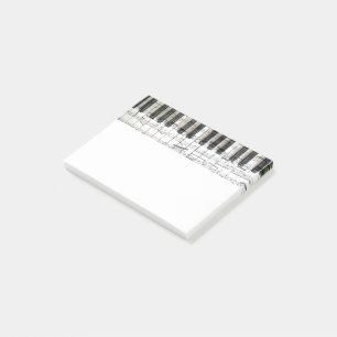 Post-it® piano noir et blanc