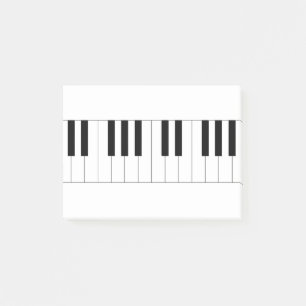 Post-it® piano, touches de piano