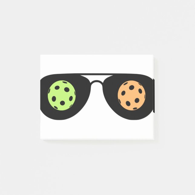 Post-it® Pickleball dans mon esprit (Devant)
