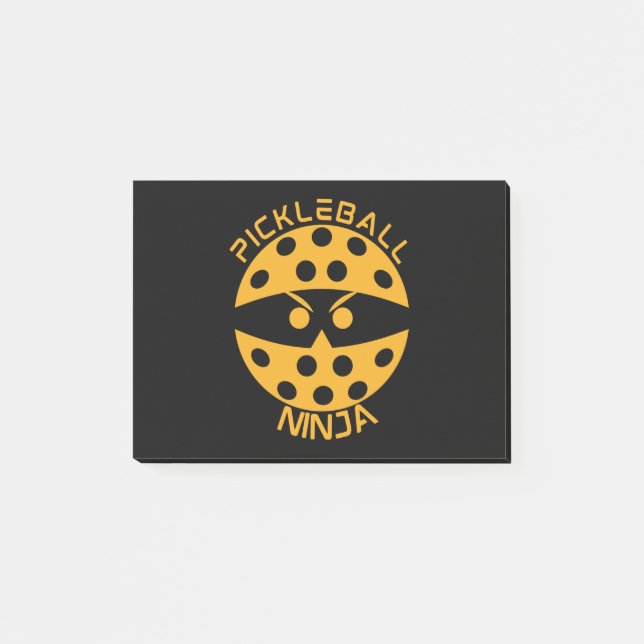 Post-it® Pickleball ninja - orange (Devant)