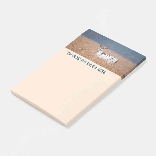 Post-it® Piebald Deer Photo (Incliné)
