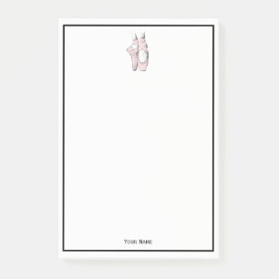 Post-it® Pieds de Ballerina sur la pointe #1 Lt Rose
