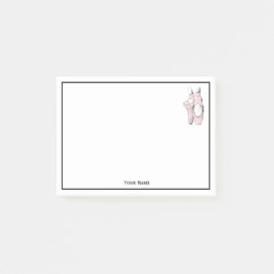 Post-it® Pieds de Ballerine sur Pointe #1 Rose Clair