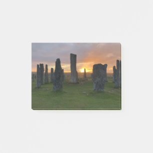 Post-it® Pierres debout de Callanish au lever de soleil -
