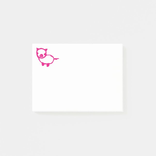 Post-it® Piggy Post-It (Devant)