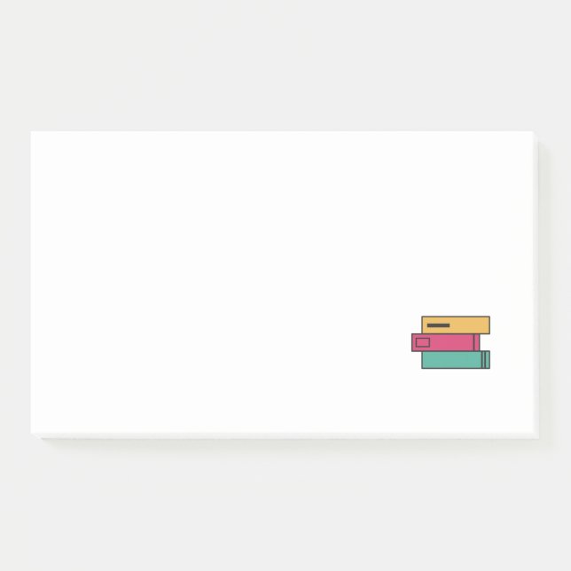Post-it® pile de livres (Devant)