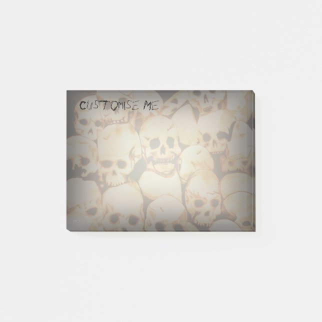 Post-it® Pile-O-Skulls (Âgé) (Devant)