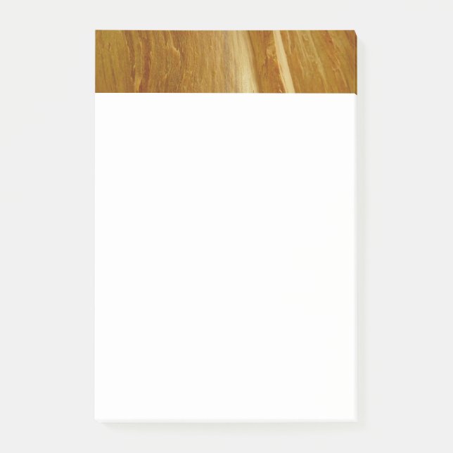 Post-it® Pine Wood II Faux Texture en bois (Devant)
