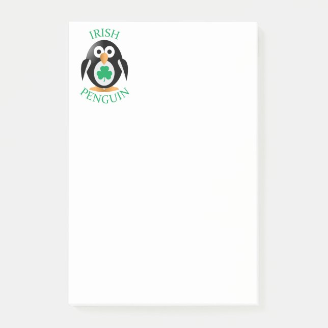 Post-it® Pingouin irlandais (Devant)