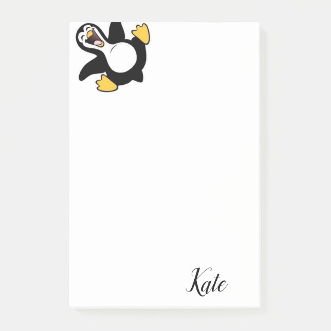 Post-it® Pingouin Post-it Notes (Devant)