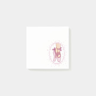 Post-it® Pink ballerina shoes