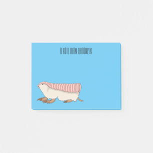Post-it® Pink fairy armadillo