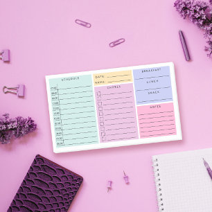Post-it® Pink Mint Purple Daily Home Programme scolaire