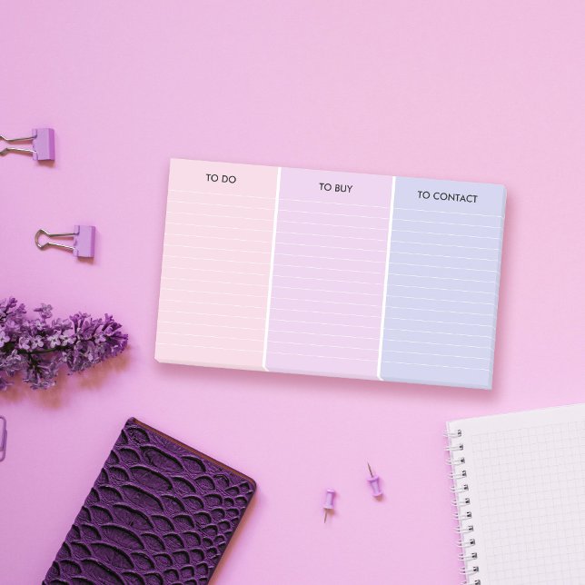 Post-it® Pink Purple 3 Catégorie Linked To Do (Créateur téléchargé)