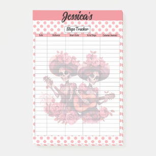 Post-it® Pink Sugar Sketch Steps Tracker