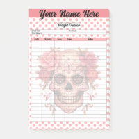 Pink Sugar Skull Tracker