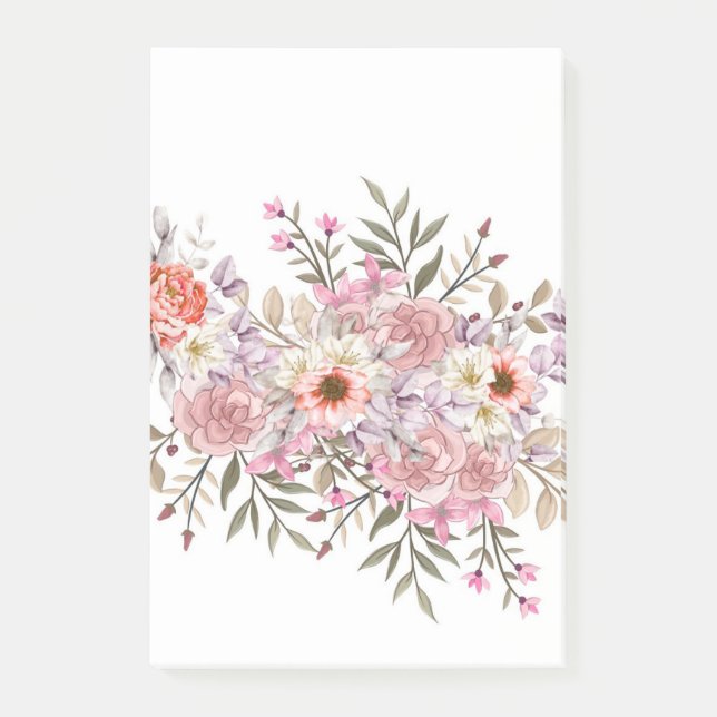 Post-it® Pink Wedding Bouquet (Devant)