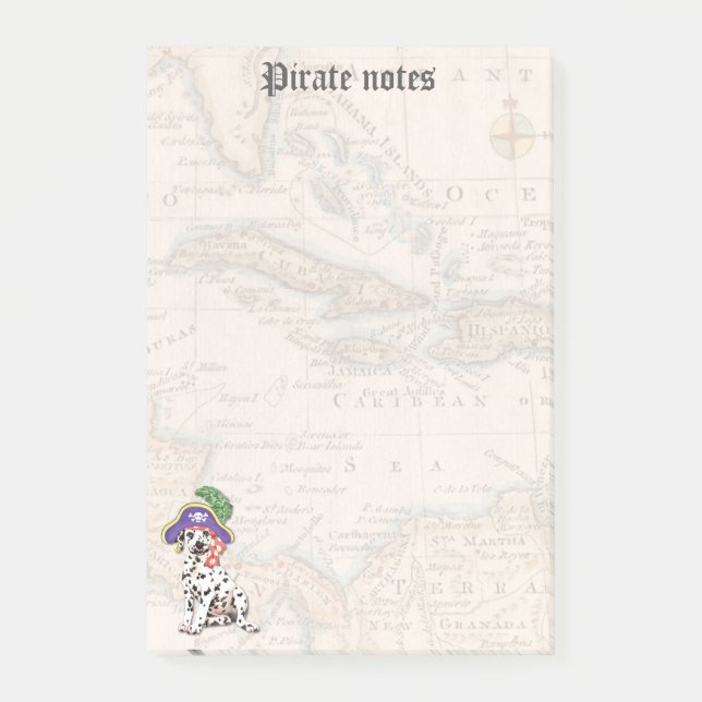 Post-it® Pirate dalmate (Devant)