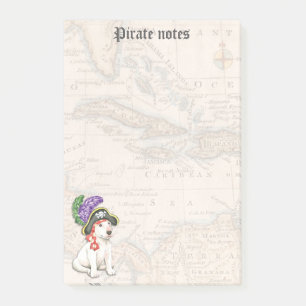 Post-it® Pirate de bull-terrier