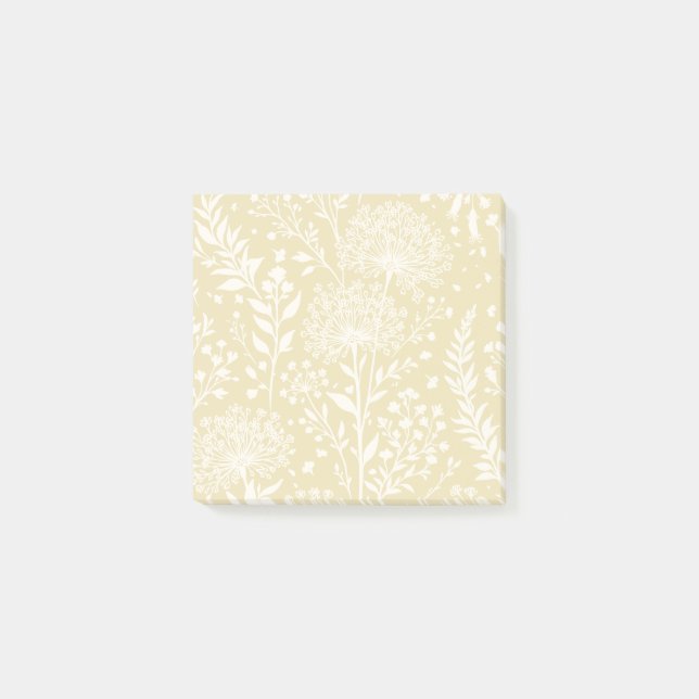 Post-it® Pissenlit doux Neutre - Blé doré (Devant)